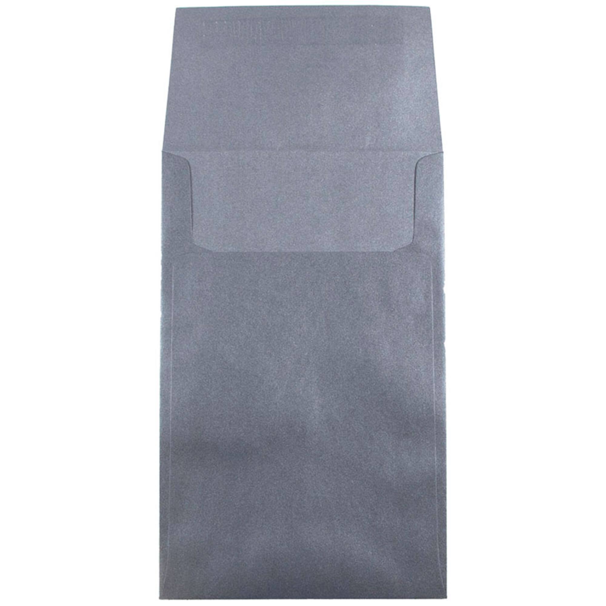 JAM Paper 6" x 9.5" Anthracite Stardream envelopes, 25ct.